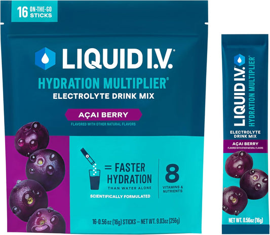 Hydration Multiplier | Electrolyte Powder Drink Mix | 1 Pack (16 Servings)